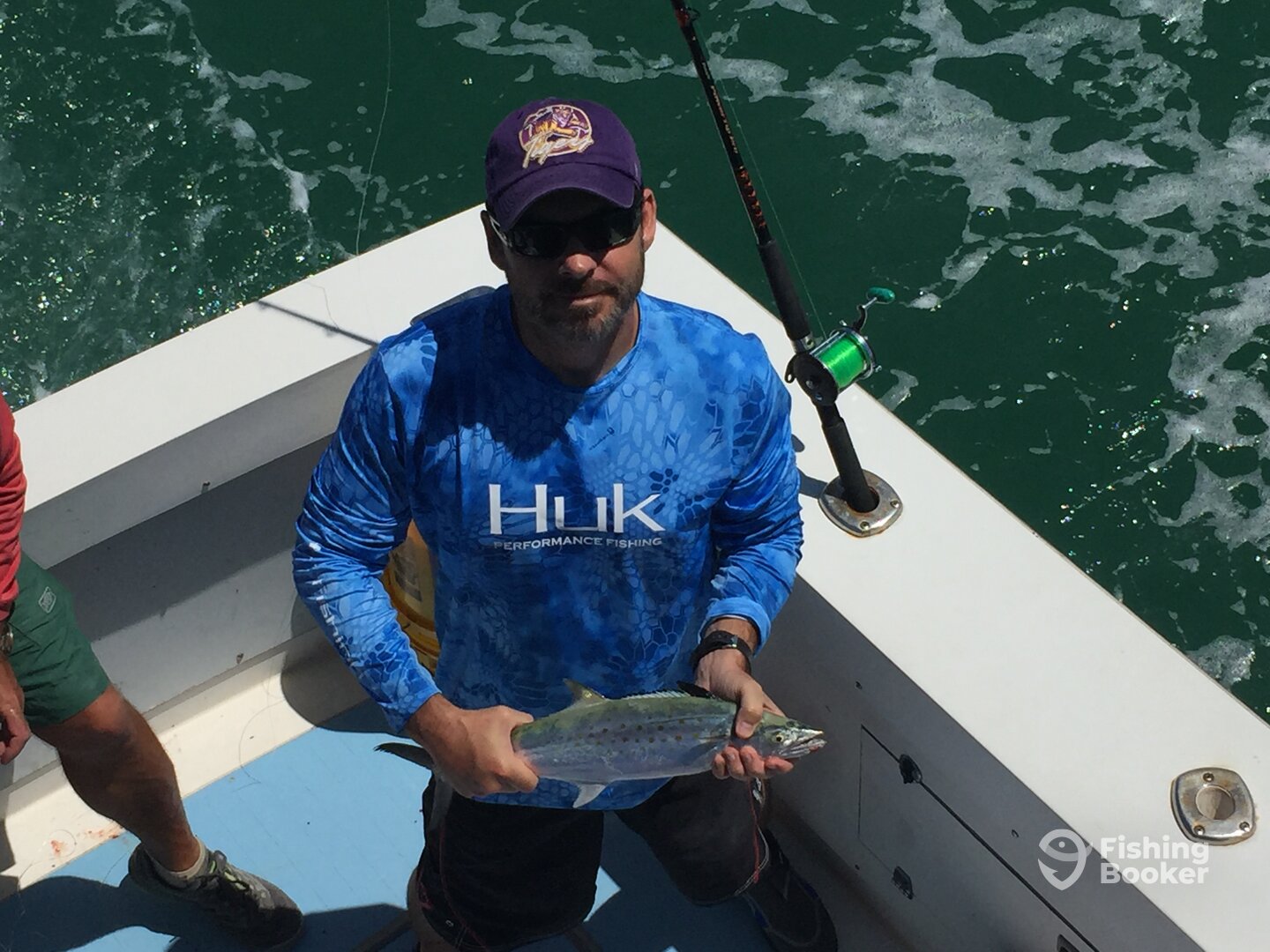 Wade with a nice Spanish caught off Madeira Beach