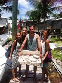 Their dinner tonight! Snappers anyone?