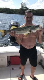 Snook bite 