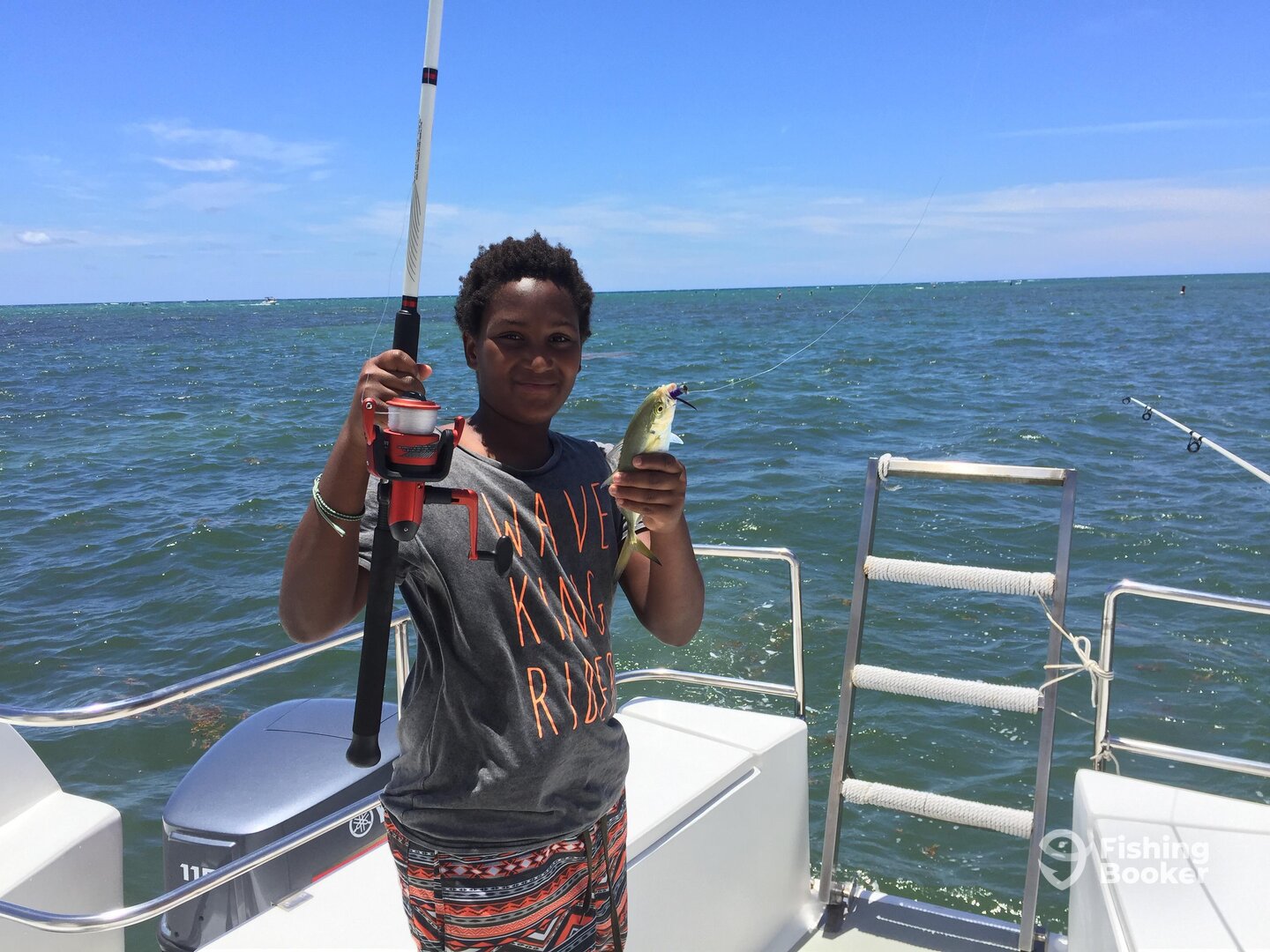 Inshore fishing punta cana rich and famous catamaran