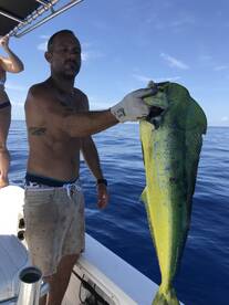 We found a couple nice gaffers Sunday