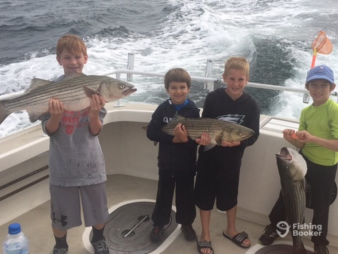 The guys showed the adults how to get it done!