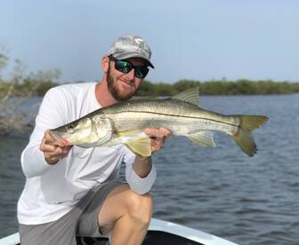 Big Snook and Baby Tarpon!