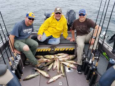 Phenomenal Walleye bite right now!
