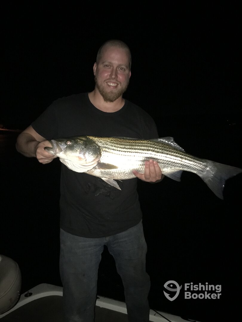 Client with his PB Striper