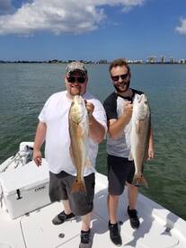 Redfish Action Has Been Excellent