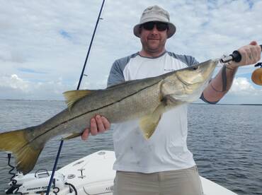 Insane snook bite!!