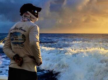 Sunset fishing at Marlin Fever