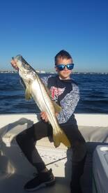 Little guy, biggest fish!