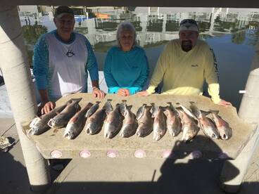 Winter fishing is steady!