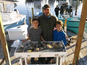 2 Great days of fishing with these young