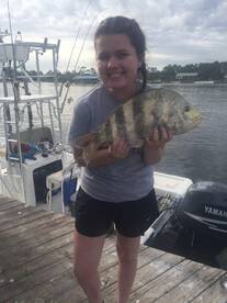 Sheephead are biting! 