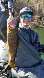 Taneycomo Lake Rainbow Trout