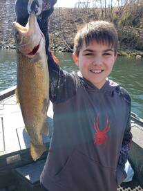 Trout fishing bonanza