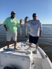 Redfish Frenzy- The redfish bite is on f