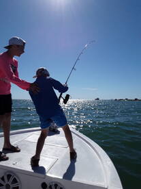 South padre shark fishing