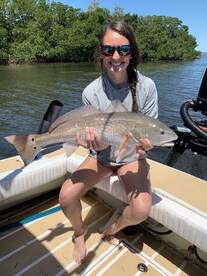 The reds are showing up 