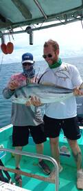 Nice day of fishing with friends of Pรฉr