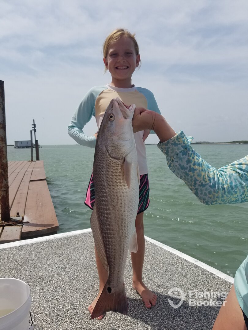 Nice Red Fish Kaitlyn (8yrs 0ld)