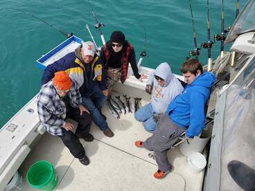 Coho bite picking up south of Waukegan