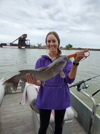 Catfish are still biting. 
