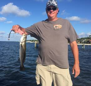 The inshore bite was on today.