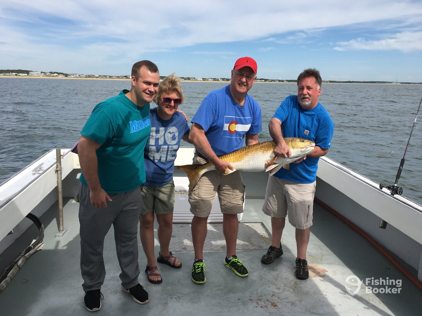 Charter with Red Drum