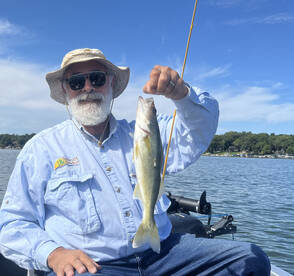 It was one of the slow fishing days for 