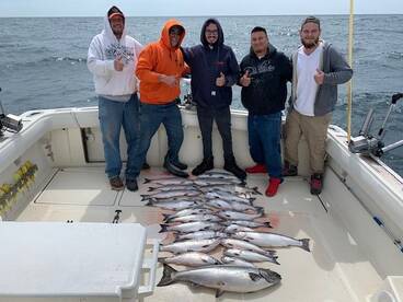 Offshore waters of Winthrop Harbor on th
