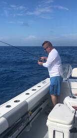 Yellowtails Coming over The Rail!