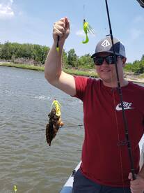 Beautiful day but was a slow fishing day