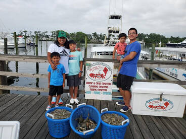 Shrimping Family Fun