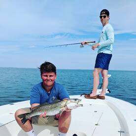 Gator trout action. 