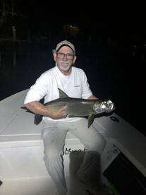 Small tarpon and snook fishing. 