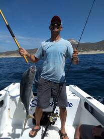 Good day and time fishing trip padre e h