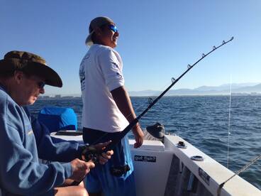 Big mahi on the line