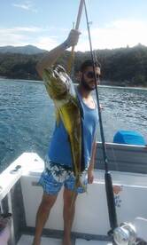 Bay fishing has been great