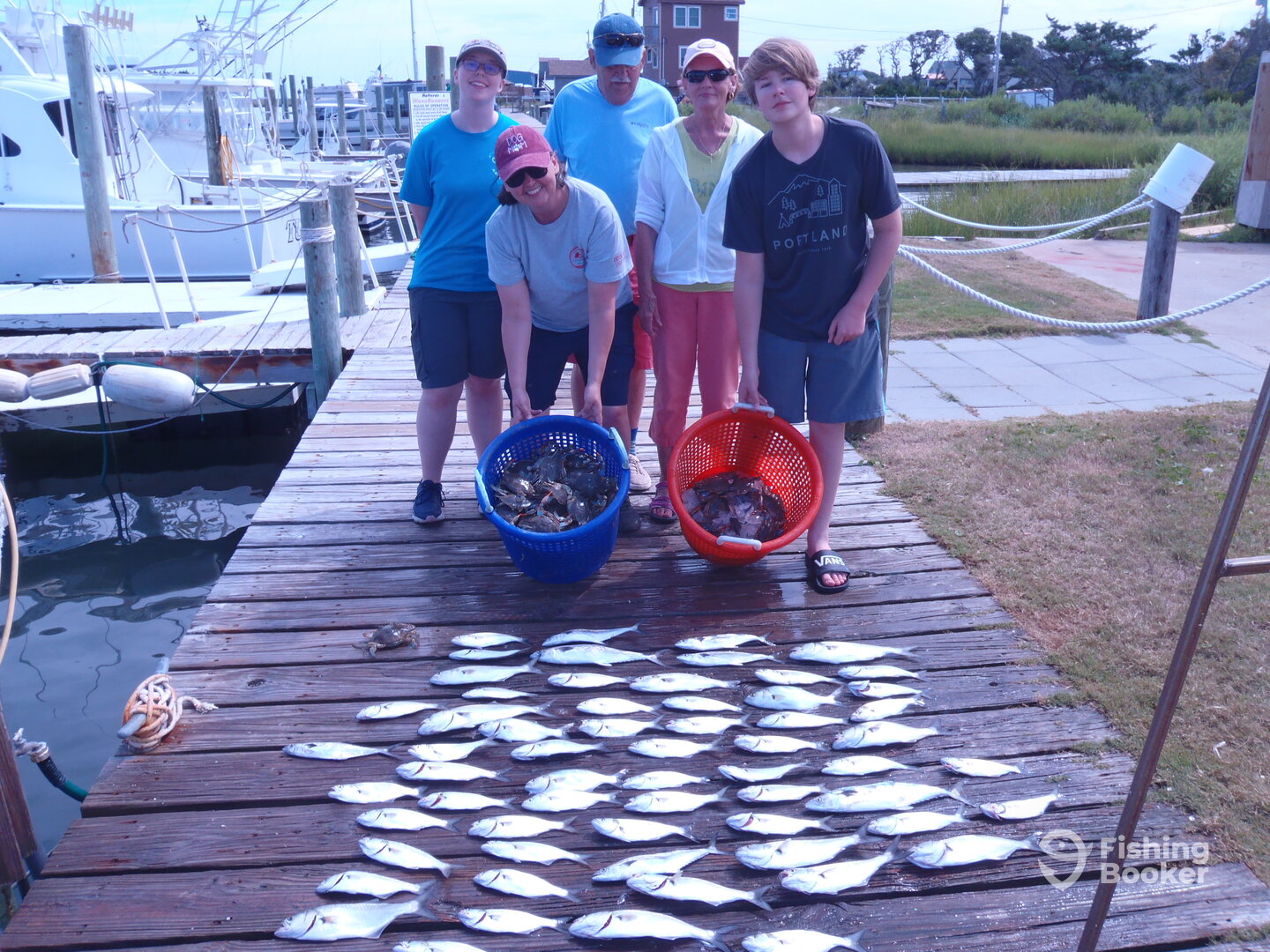July 31 morning Happy Crabber Trip
