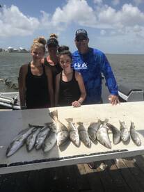 Great time catching fish.