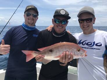 Snapper on the jig