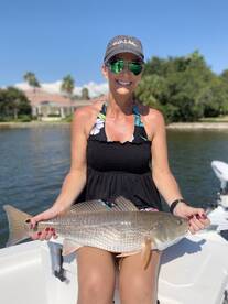 Lady-Anglers Love REDFISH in September!