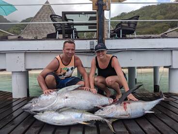 CATCH BIG EYE , YELLOWFIN TUNA , ALBACOR