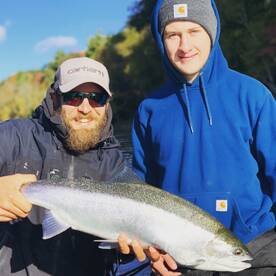 Fall Steelhead Fishing at its finest