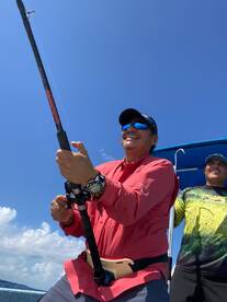 Excellent fishing day