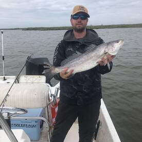 Great fishing on Galveston Bay