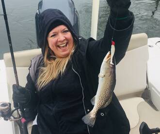 Cold days but the bite is hot!