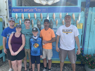 Young anglers first time Ocean Fishing