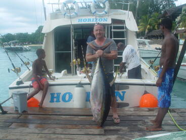 Nice fishing day for Harry from Germany