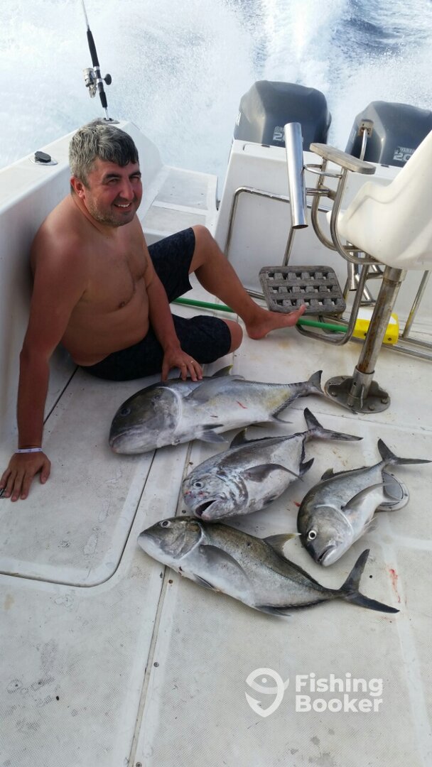 Guest with his catch