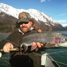 Jason's Guide Service/ The Kenai is hot